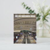 Internationaler Flughafen Hongkong Postkarte (Stehend Vorderseite)