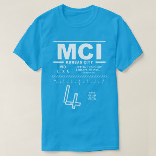 Internationaler Flughafen Kansas City MCI-T - T-Shirt
