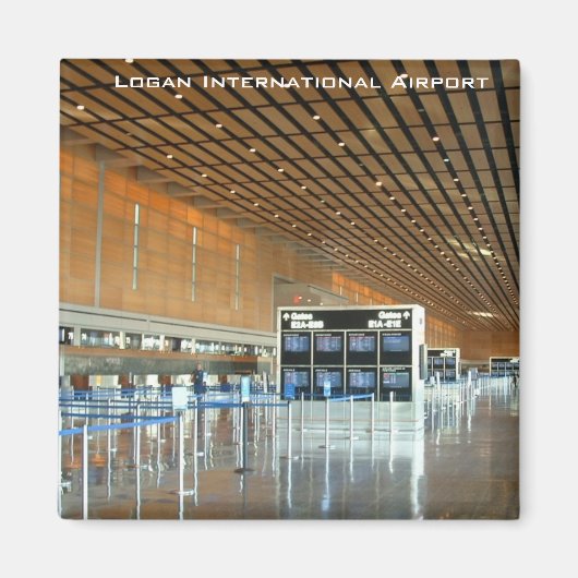 Internationaler Flughafen Logan Magnet (Vorne)