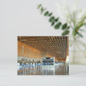 Internationaler Flughafen Logan Postkarte (Stehend Vorderseite)