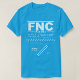 Internationaler Flughafen Madeira FNC T - Shirt