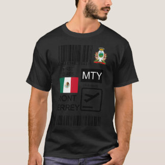 Internationaler Flughafen Monterrey Mariano Escobe T-Shirt