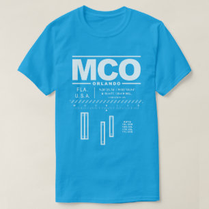 Internationaler Flughafen Orlando MCO T - Shirt