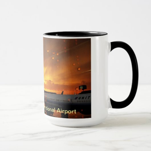 Internationaler Flughafen-Tasse Chicagos O'Hare Tasse (Rechts)