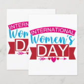 Internationaler Frauentag (Vorne/Hinten)