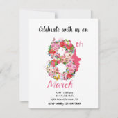 Internationaler Frauentag 08 2025 Einladung (Vorderseite)