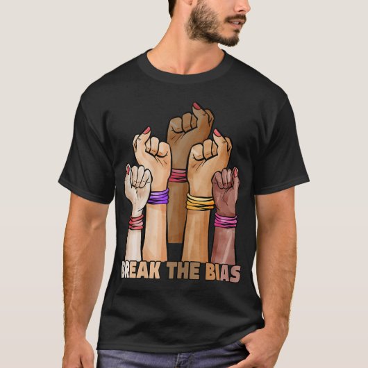 Internationaler Frauentag 2022 - Gender Equality B T-Shirt (Vorderseite)