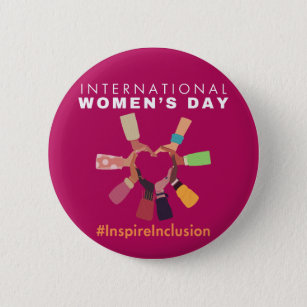 Internationaler Frauentag 2024: inspirier-Inklusio Button