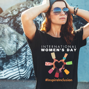 Internationaler Frauentag 2024: inspirier-Inklusio T-Shirt