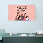Internationaler Frauentag 2025 Banner (Messeveranstaltung)