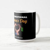 Internationaler Frauentag 2025: Einbeziehung der F Kaffeetasse (VorderseiteRechts)