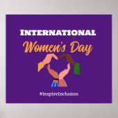 Internationaler Frauentag 2025: Einbeziehung der F Poster (Vorne)