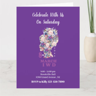 Internationaler Frauentag 2025: Femininit feiern Karte