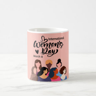 Internationaler Frauentag 2025 Kaffeetasse