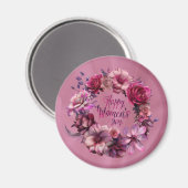 Internationaler Frauentag 2025 Magnet (Vorderseite/Rückseite)