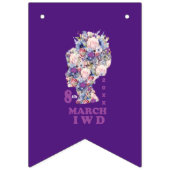 Internationaler Frauentag 2025 Wimpelkette (Erste Fahne)