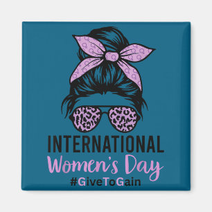 Internationaler Frauentag 2026 8. März iwd geben Magnet