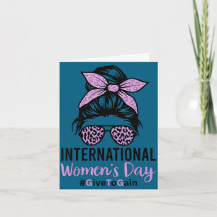 Internationaler Frauentag 2026 8. März iwd geben u Karte