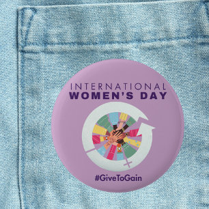 Internationaler Frauentag 2026 Give To Gain Button