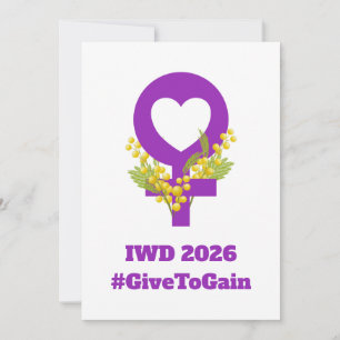 Internationaler Frauentag 2026 IWD Give To Gain