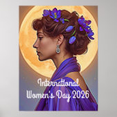 Internationaler Frauentag 2026 Poster (Vorne)