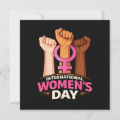 Internationaler Frauentag 8. März (Vorderseite)
