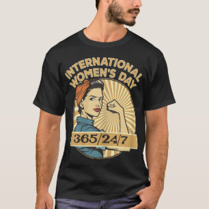 Internationaler Frauentag 8 März 2023 T-Shirt