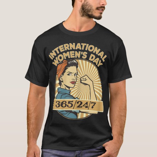 Internationaler Frauentag 8 März 2023 T-Shirt (Vorderseite)