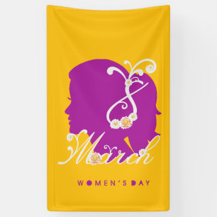 Internationaler Frauentag 8. März 2025 Banner
