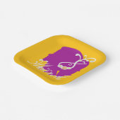 Internationaler Frauentag 8. März 2025 Pappteller (Gewinkelt)