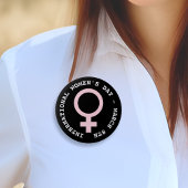 Internationaler Frauentag - 8. März Button