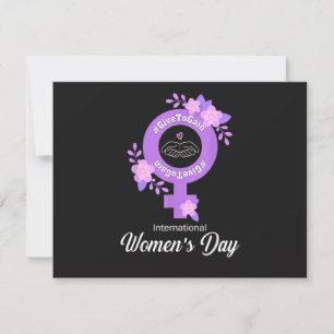 Internationaler Frauentag 8. März Einladung