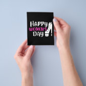 Internationaler Frauentag 8 März Flyer (Gruppe)