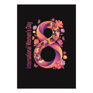 Internationaler Frauentag 8. März Fotodruck