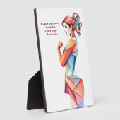 Internationaler Frauentag 8 März Fotoplatte (Seite)