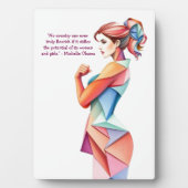 Internationaler Frauentag 8 März Fotoplatte (Vorderseite)