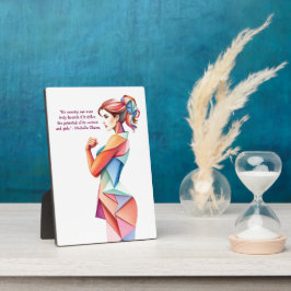 Internationaler Frauentag 8 März Fotoplatte