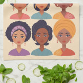 Internationaler Frauentag 8. März Geschirrtuch (Gefaltet)