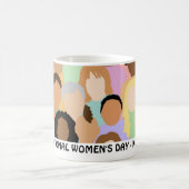 Internationaler Frauentag - 8. März Kaffeetasse (Mittel)