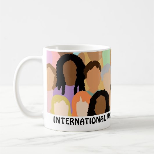 Internationaler Frauentag - 8. März Kaffeetasse (Links)