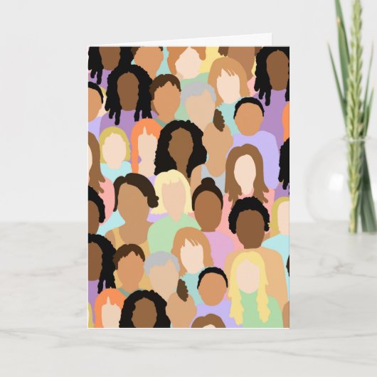 Internationaler Frauentag - 8. März Karte (Vorderseite)