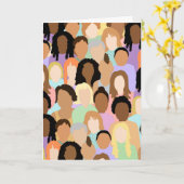 Internationaler Frauentag - 8. März Karte (Gelbe Blume)