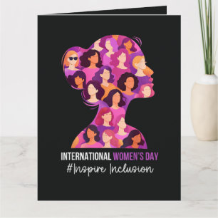 Internationaler Frauentag 8. März Karte