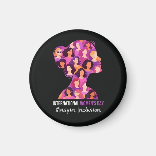 Internationaler Frauentag 8. März Magnet (Vorne)