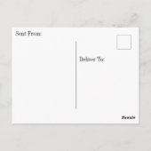 Internationaler Frauentag - 8. März Postkarte (Rückseite)