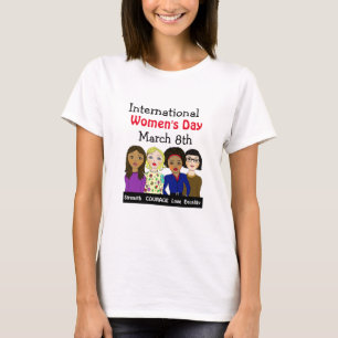 Internationaler Frauentag 8. März T-Shirt