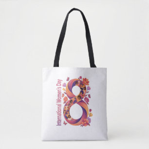 Internationaler Frauentag 8. März Tasche