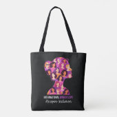 Internationaler Frauentag 8. März Tasche (Rückseite)