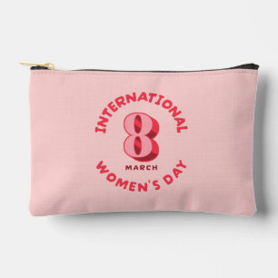 Internationaler Frauentag am 8. März Zubehörtasche