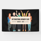 Internationaler Frauentag Banner (Horizontal)